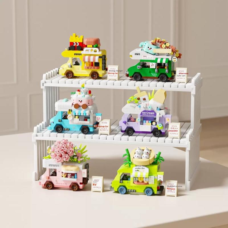 Building Block Mini - Mini Food Truck Ice Cream Shop