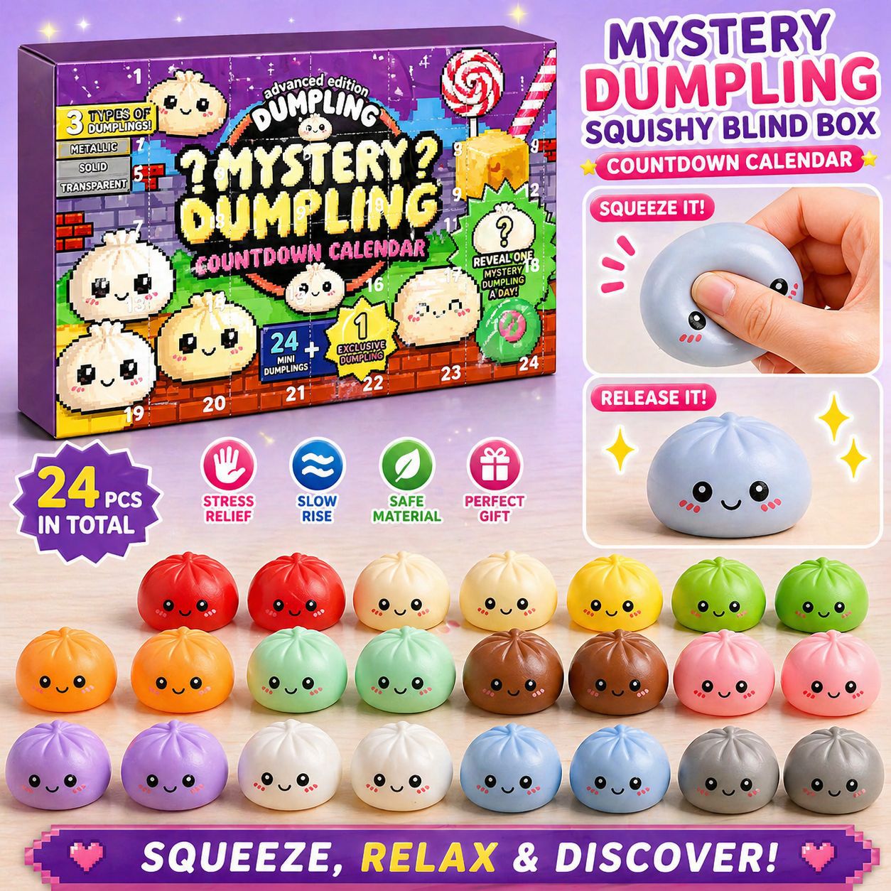 Surprise Dumpling Blind Box Co - Mystery Box Blind Bag ulasan dan harga