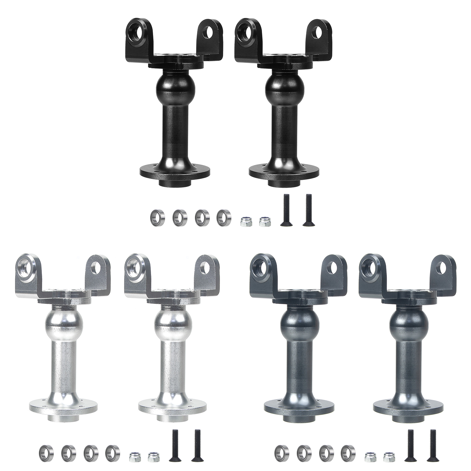 Aluminum Axle/Shaft Tube C-Hub - Tamiya Model Rc Car ulasan dan harga