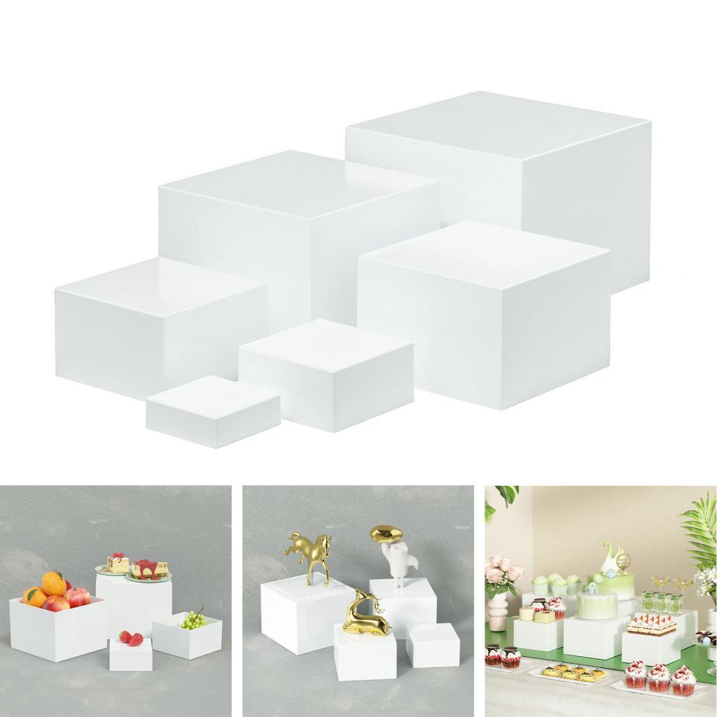 Acrylic Buffet Riser Set Multi - Display Risers Set ulasan dan harga