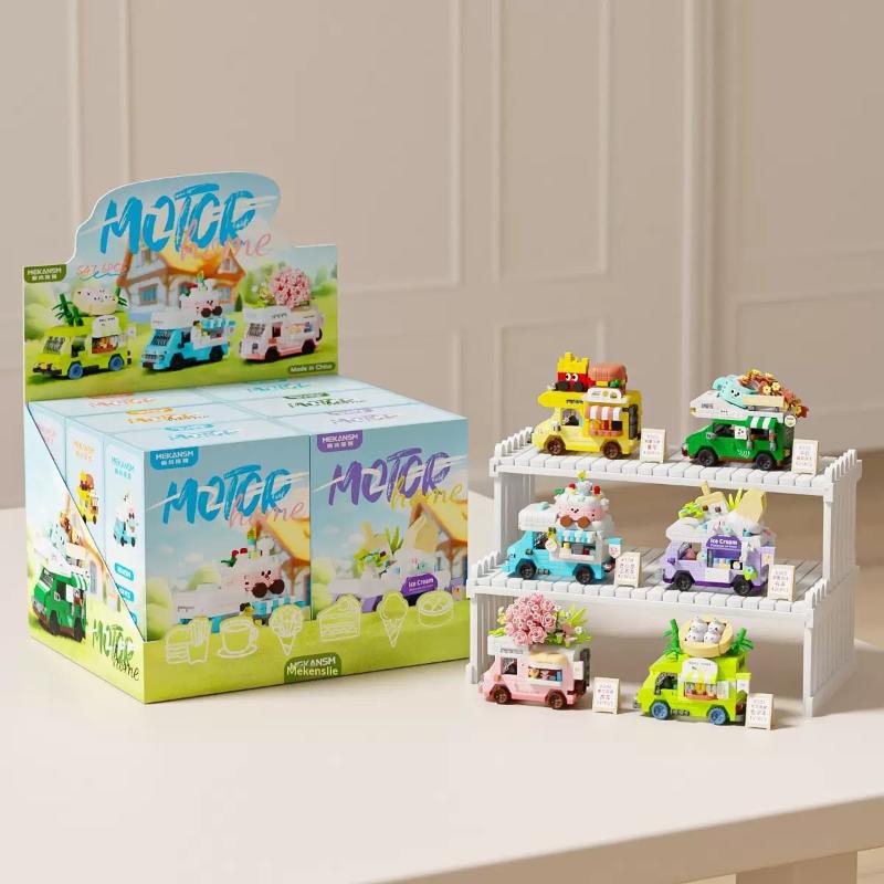 Mini Food Truck Ice Cream Shop - Building Block Mini ulasan dan harga