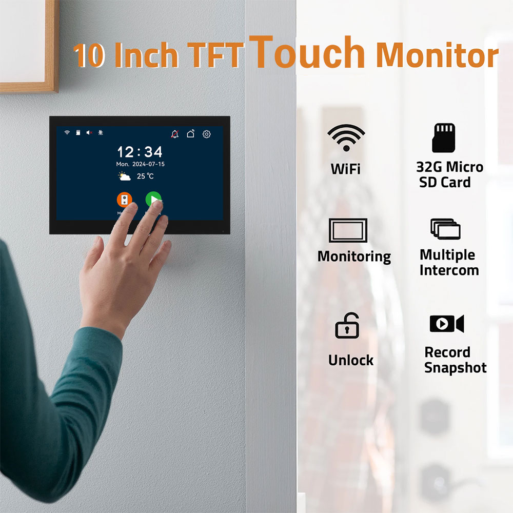 Tuya 1080P 5G Wifi 7/10 Inch 2 - Graded Card Display ulasan dan harga
