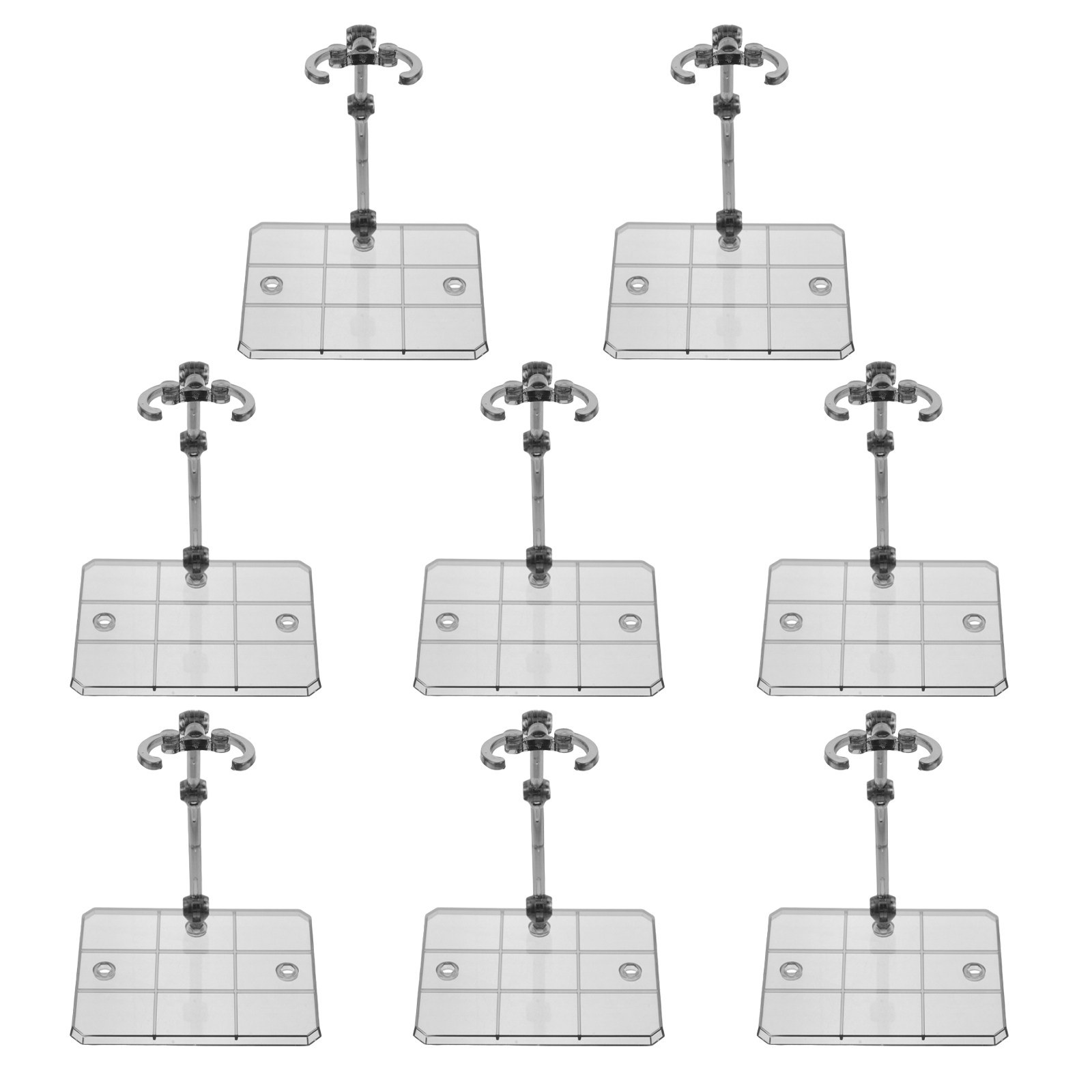 8Pcs Action Figure Display Sta - Action Figure Stand ulasan dan harga