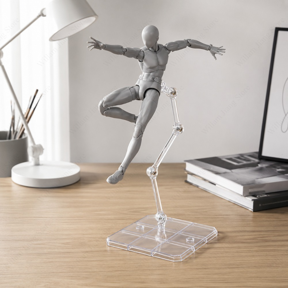 1/3/5/10PCS Clear Acrylic Acti - Action Figure Stand ulasan dan harga